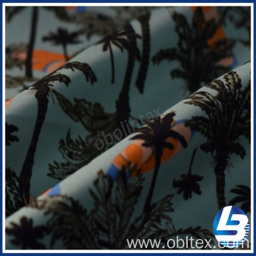 OBL20-3061 Polyester peach skin fabric for beach pants